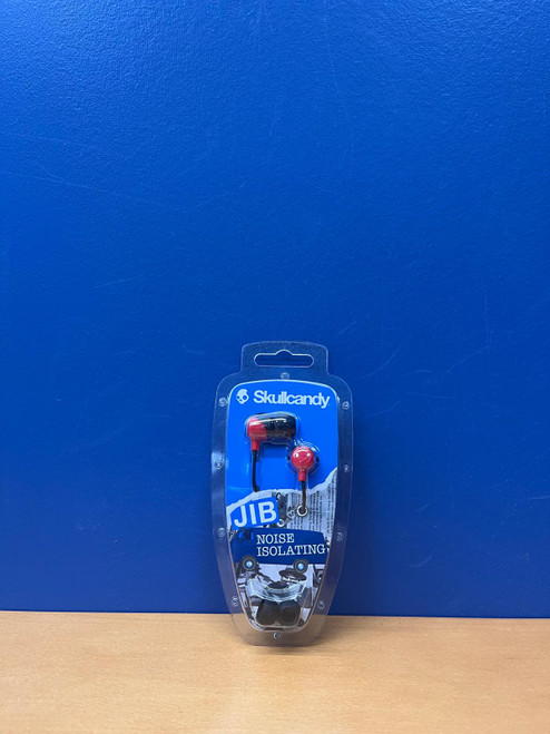 B - Skullcandy SC Noise Isolating earbuds - Red/Blk