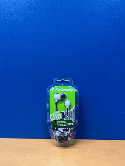 B - Skullcandy SC Noise Isolating earbuds - Blk/white