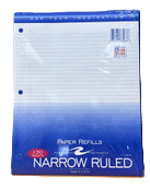 B - Paper Refills - Narrow Ruled 130 Sheets