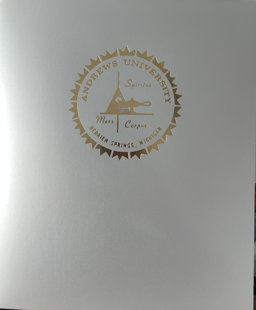 B - Folder Laminated - Twin Pocket -AU Seal - Silver