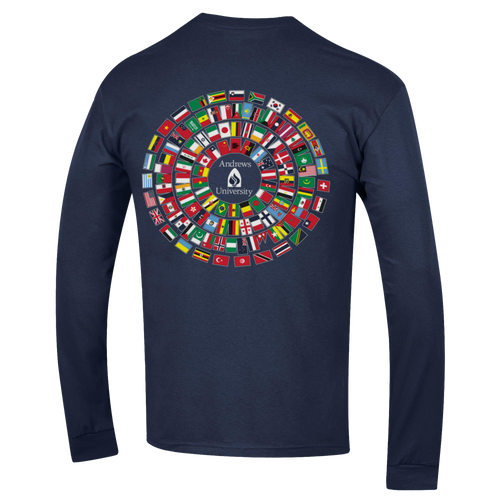 Champion - Long Sleeve T-shirt Marine Navy - Change the World