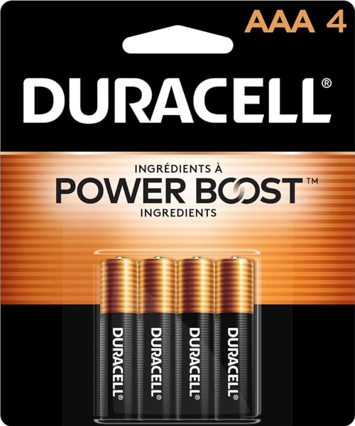 Duracell - Batteries Power Boost AAA-4 Pak