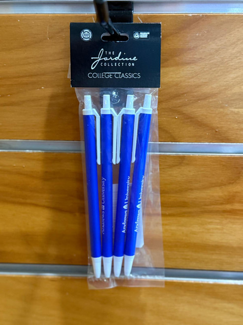 Jardine - Bic  4 Pack Blue Pen - AU Logo