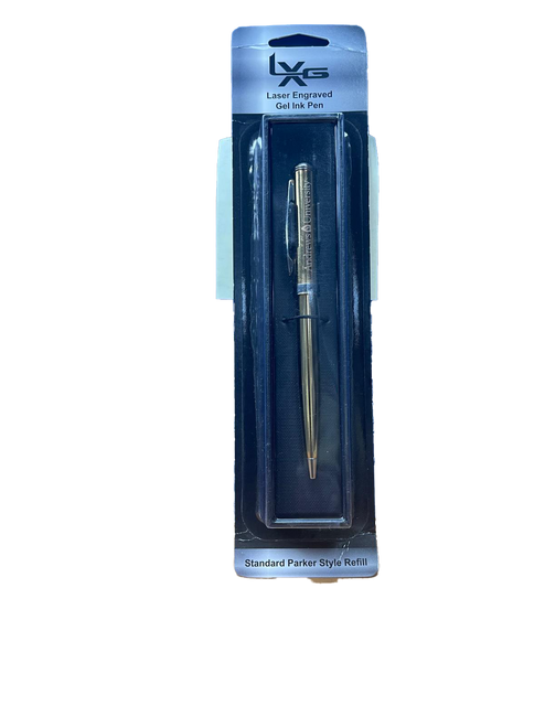 LXG - Laser Engraved Gel Ink Pen - Gold -