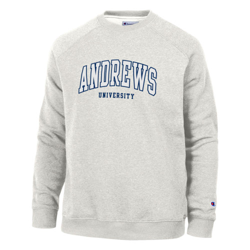 Champion - Men Triumph Fleece Raglan Crew Pebble stone