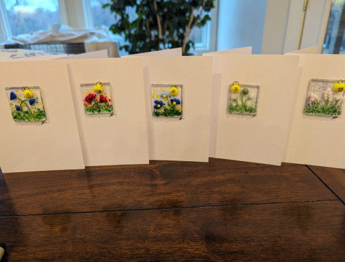 Fused Glass - Folding Card