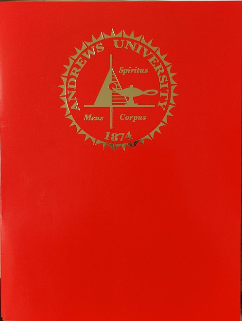 Folder Laminated - Twin Pocket w/AU Seal - Red