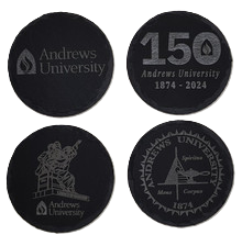 Coaster, Slate, Various Designs, 4-Pack
