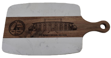Cutting Board w/ Marble and Natural Wood - Charcuterie Board (Various Images)