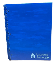 B - Notebook - 1 Subject 70 pages - Blue - Andrews University