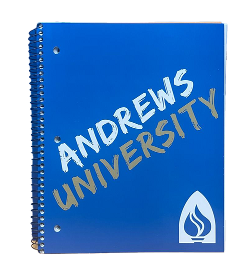 B - Notebook - 1 Subject 70 pages- Blue:2 - Andrews University