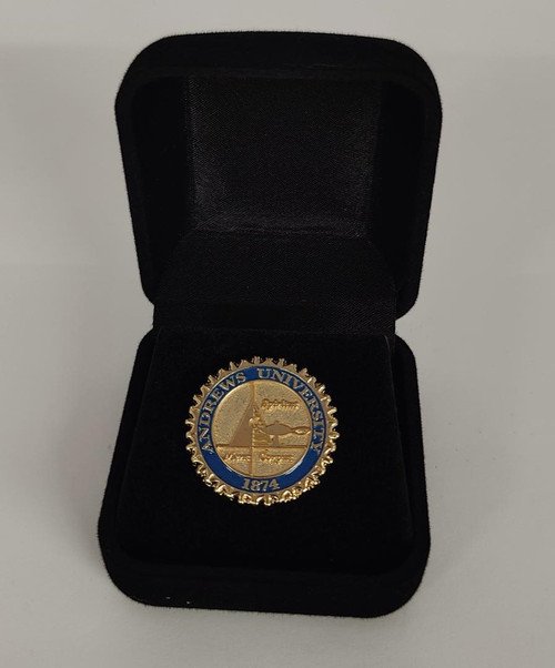 Pin, Andrews Seal (Stylized) w/Ring Box