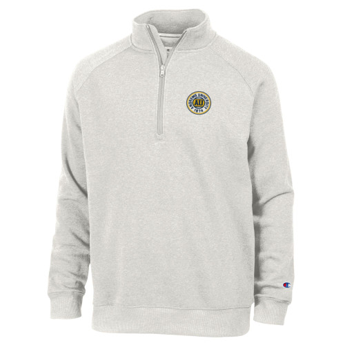 Champion, Men's Triumph Fleece Raglan 1/4 Zip - Pebblestone
