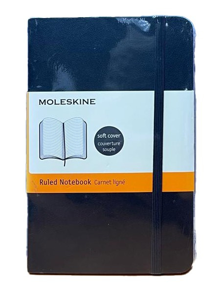 B- Moleskine Notebook Pocket size - Ruled Notebook