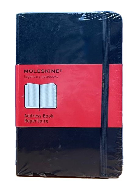 B- Moleskine Notebook Pocket size - Address Book