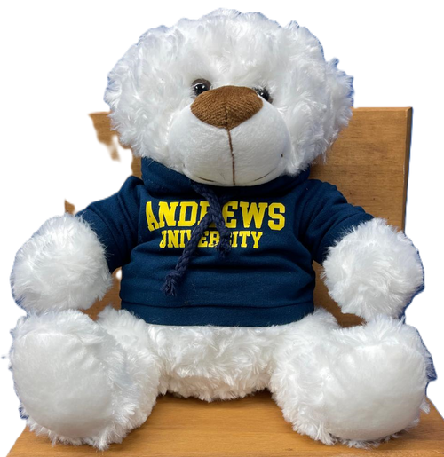 FLBB Bears w/ Hoody - White Bear - Louie