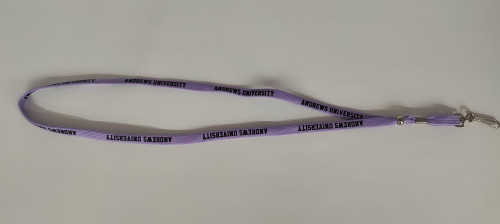 Lanyard, 3/8" w/Hook - Lavender - Andrews University