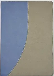 Andrews Study Bible, Navy/Gray, Synthetic Leather - NKJV