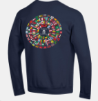 Champion - Powerblend Fleece Crew  Marine Navy - Change the World