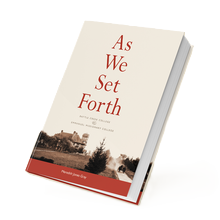 As We Set Forth