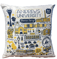 Chenille Throw Pillow - AU Bldgs