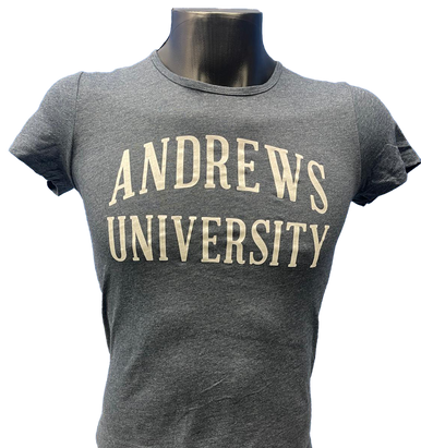 B - Red Shirt - T-shirt Fall Navy - Andrews University White Lettering