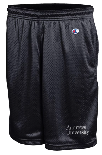 B - Champion, Short, Black - Andrews University