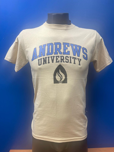 B - Champion, T-shirt, Old Yellow - Blue  Andrews over University