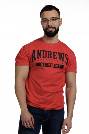 D - AU Alumni T-Shirt - Champion - Red