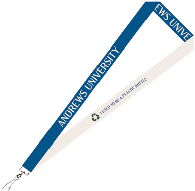 B - Jardine - Lanyard - Blue/White - Andrews University