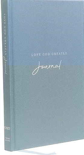 Love God Greatly Journal - Blue Cloth-bound Hardcover