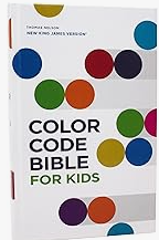 NKJV Color Code Bible for Kids, Hardcover