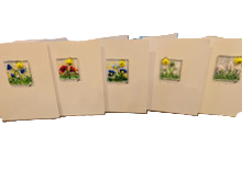 Fused Glass - Folding Card
