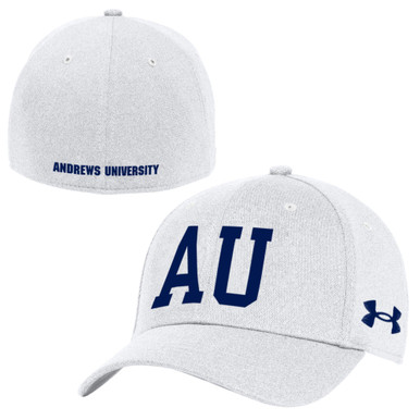 `Under Armour Cap - White- AU Black