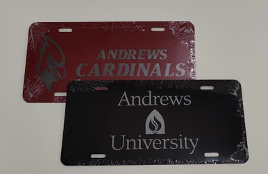 License Plate - Andrews University - Various Design/Color