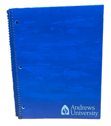 B - Notebook - 1 Subject 70 pages - Blue - Andrews University