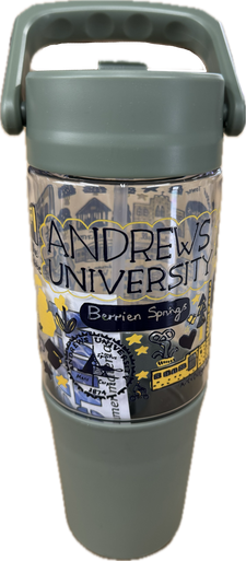 Neil - Quencher Collection 40oz - Campus Art Design - Green