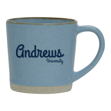 Mug, 12 oz, Rustic Andrews University - Sky Blue