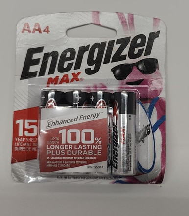 Energizer, Battery AA - 4 Pack