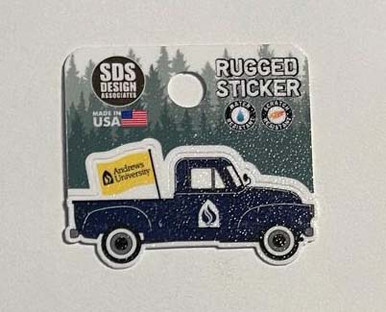 2" Andrews University Truck Rugged Sticker