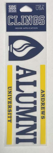 6"x 2" Andrews University Alumni Cling