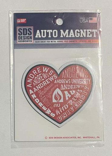 SM  Andrews University Heart Magnet [Packaged]