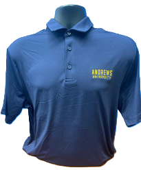 Under Armour, Polo Shirt, Midnight Blue - Andrews University