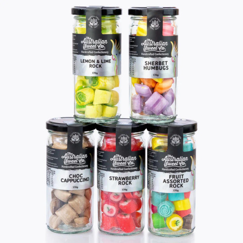 Australian Sweet Co - Rock Candy Jars