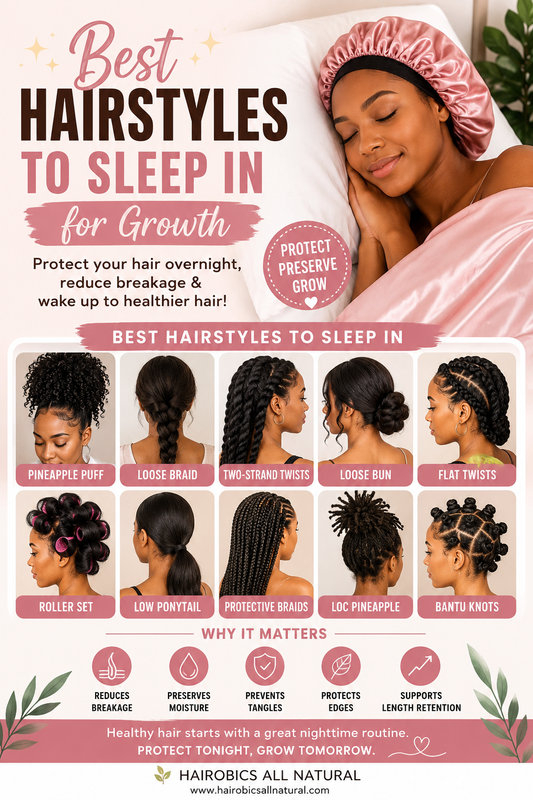 Best Hairstyles to Sleep In for Growth