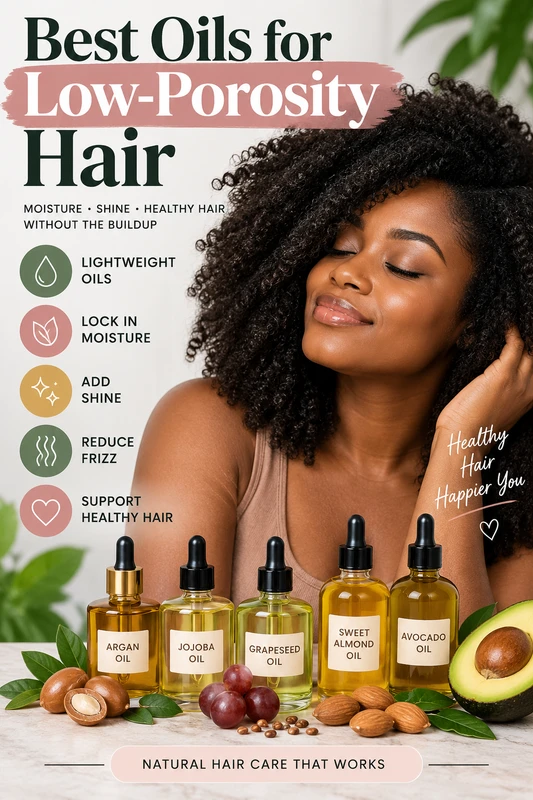 Best Oils for Low-Porosity Hair: The Complete Guide to Moisture, Shine, and Healthy Hair
