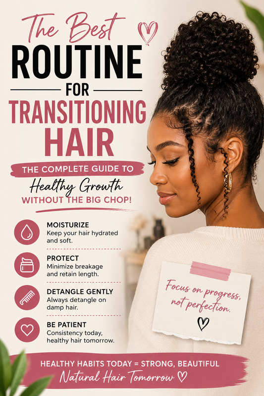 Best Routine for Transitioning Hair: The Complete Guide to Healthy Growth Without the Big Chop