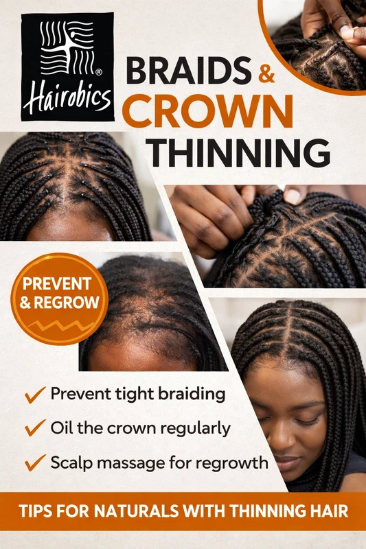 Braids and Crown Thinning: Causes, Prevention, and Regrowth Guide