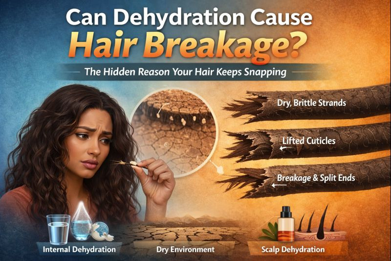 Can Dehydration Cause Hair Breakage? The Hidden Reason Your Hair Keeps Snapping