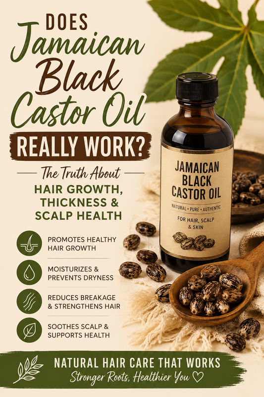 Does Jamaican Black Castor Oil Really Work? The Truth About Hair Growth, Thickness, and Scalp Health